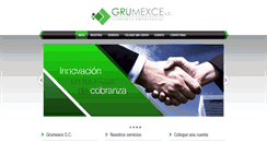 Desktop Screenshot of grumexce.com