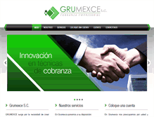 Tablet Screenshot of grumexce.com